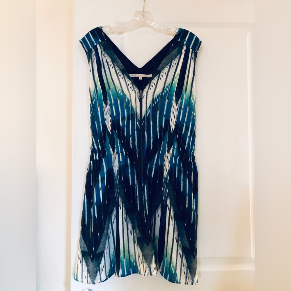 Rachel Roy Sleeveless Deep V-neck Party Dress